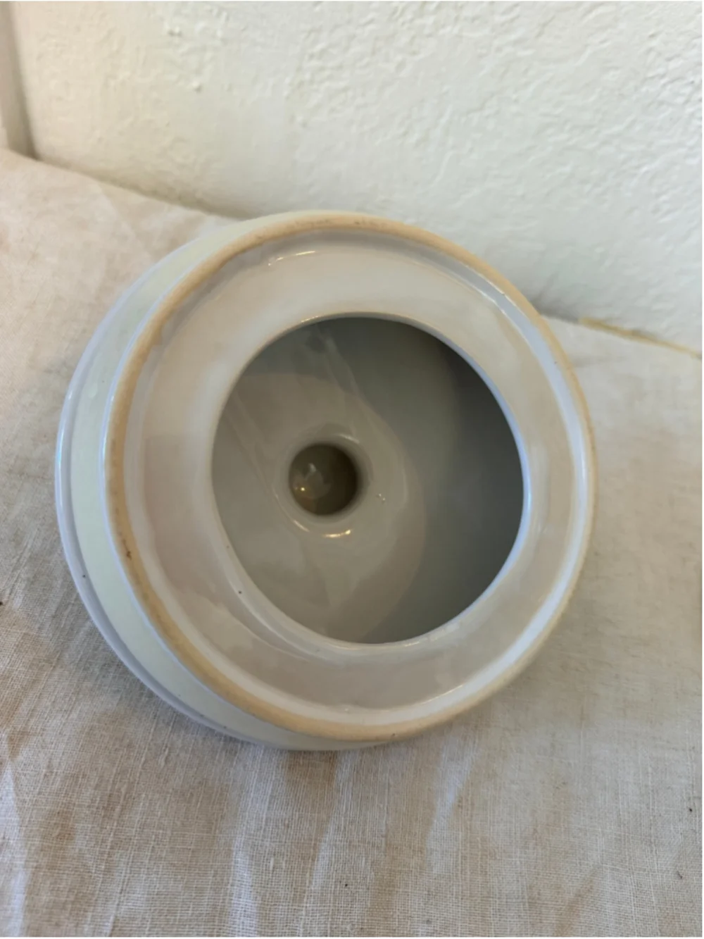 Vintage Wheat Montana Prairie Gold Canister Cookie Jar With lid
